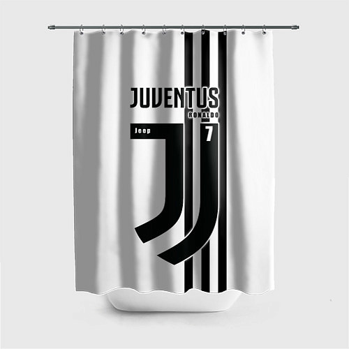 Шторка для ванной Exclusive: Juve Ronaldo / 3D-принт – фото 1