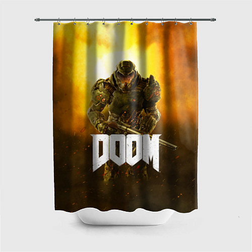 Шторка для ванной DOOM: Soldier / 3D-принт – фото 1