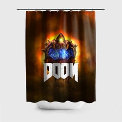 Шторка для ванной DOOM: Cacodemon