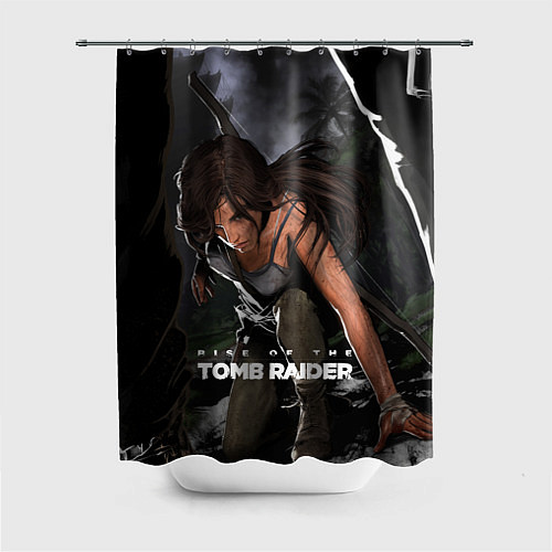 Шторка для ванной Tomb Raider / 3D-принт – фото 1