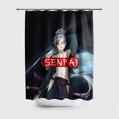 Шторка для ванной Senpai Goddess / 3D-принт – фото 1