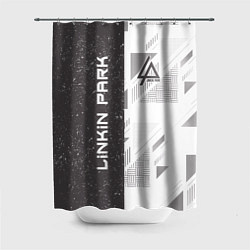 Шторка для ванной Linkin Park: Grey Form
