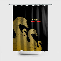 Шторка для ванной GUSSI: Gold Edition