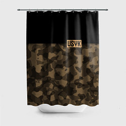 Шторка для ванной USYK Camo