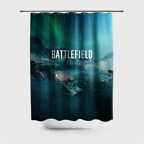 Шторка для ванной Battlefield: Sea Force / 3D-принт – фото 1
