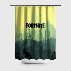 Шторка для ванной Fortnite: Light Forest