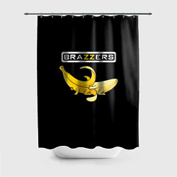 Шторка для душа Brazzers: Black Banana, цвет: 3D-принт