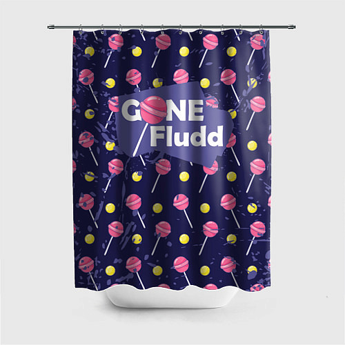 Шторка для ванной GONE Fludd / 3D-принт – фото 1