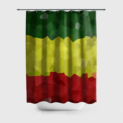 Шторка для ванной Эфиопия / 3D-принт – фото 1