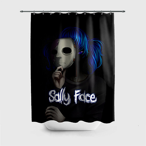 Шторка для ванной Sally Face: Dark Mask / 3D-принт – фото 1