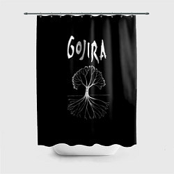Шторка для душа Gojira: Tree, цвет: 3D-принт