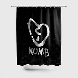 Шторка для душа XXXTentacion: Numb, цвет: 3D-принт