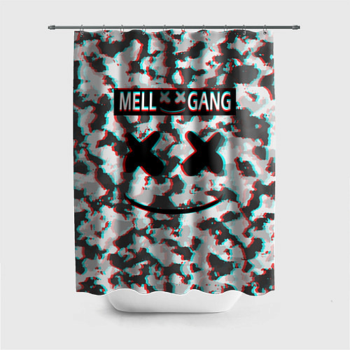 Шторка для ванной Mell x Gang / 3D-принт – фото 1