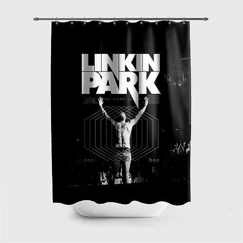 Шторка для ванной Linkin Park / 3D-принт – фото 1