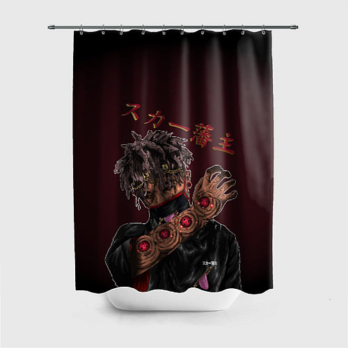 Шторка для ванной SCARLXRD: Dark Man / 3D-принт – фото 1