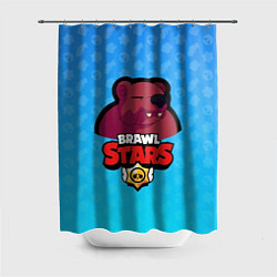 Шторка для ванной Bear: Brawl Stars