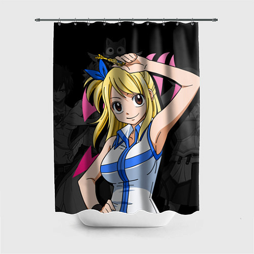 Шторка для ванной Fairy Tail: Lucy / 3D-принт – фото 1