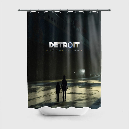 Шторка для ванной Detroit: Become Human / 3D-принт – фото 1