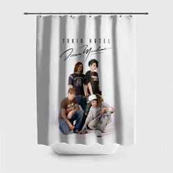 Шторка для ванной Tokio Hotel rock band