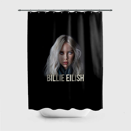 Шторка для ванной BILLIE EILISH / 3D-принт – фото 1