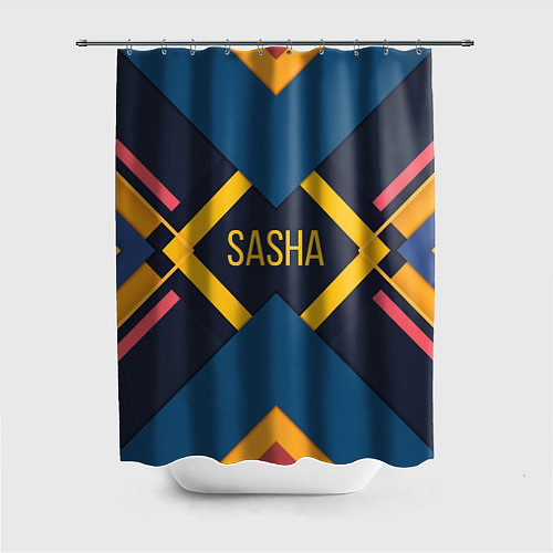 Шторка для ванной Sasha / 3D-принт – фото 1