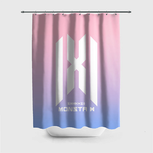 Шторка для ванной Monsta X / 3D-принт – фото 1