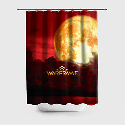 Шторка для душа Warframe logo game, цвет: 3D-принт