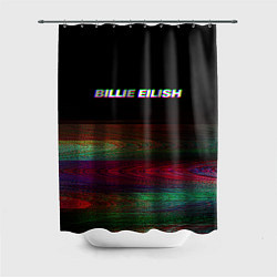 Шторка для ванной BILLIE EILISH: Black Glitch