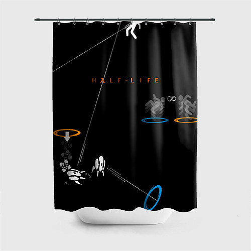 Шторка для ванной Half-life / 3D-принт – фото 1