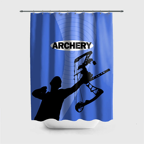 Шторка для ванной Archery / 3D-принт – фото 1