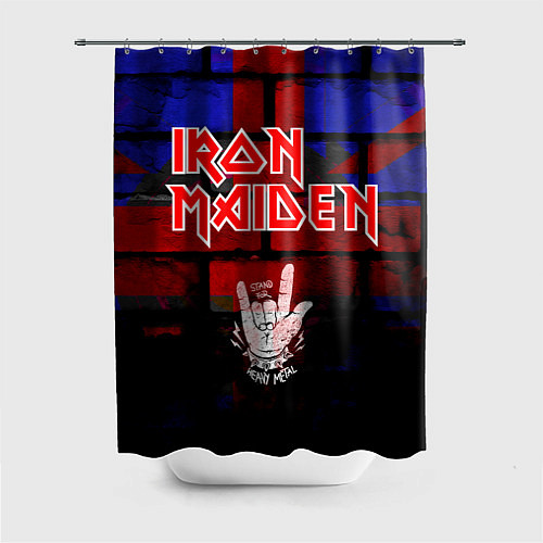 Шторка для ванной Iron Maiden / 3D-принт – фото 1