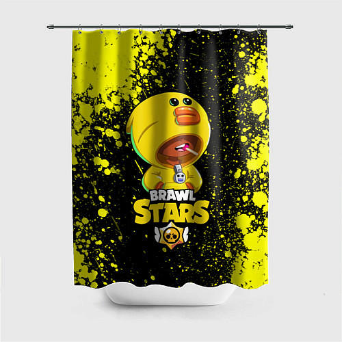 Шторка для ванной Brawl Stars SALLY LEON / 3D-принт – фото 1