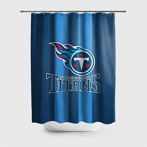 Шторка для ванной Tennessee Titans / 3D-принт – фото 1