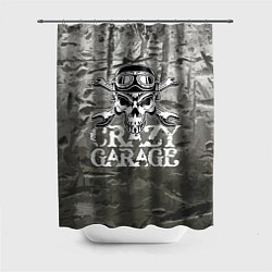 Шторка для ванной Crazy garage