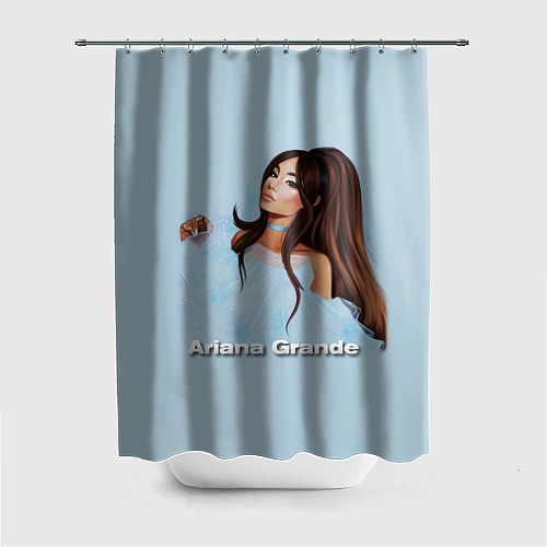 Шторка для ванной Ariana Grande Ариана Гранде / 3D-принт – фото 1