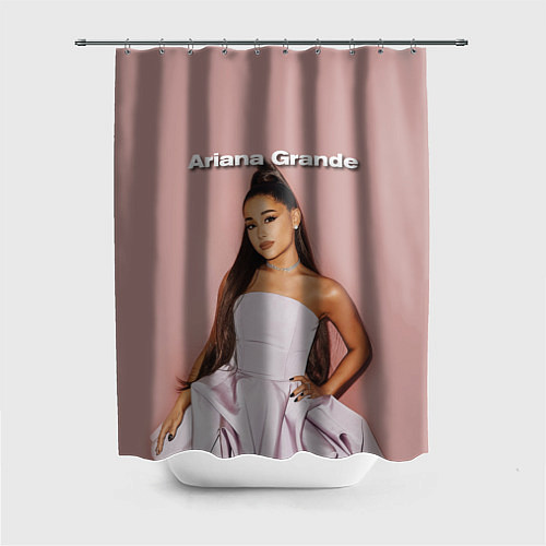 Шторка для ванной Ariana Grande Ариана Гранде / 3D-принт – фото 1