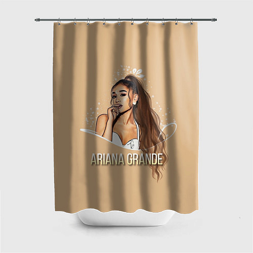 Шторка для ванной Ariana Grande Ариана Гранде / 3D-принт – фото 1