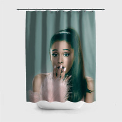 Шторка для душа Ariana Grande Ариана Гранде, цвет: 3D-принт