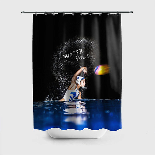 Шторка для ванной Water polo / 3D-принт – фото 1