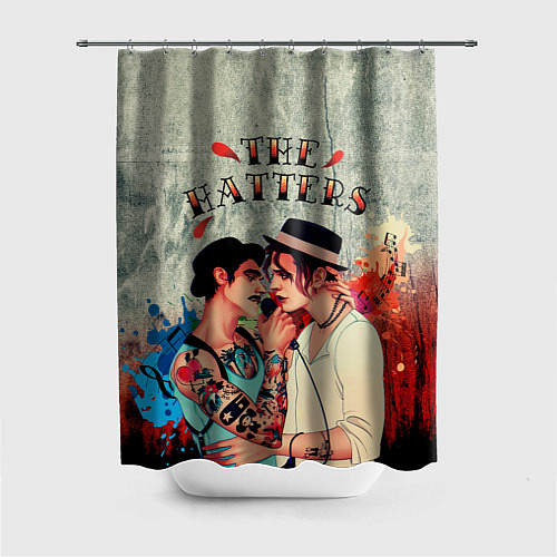 Шторка для ванной THE HATTERS / 3D-принт – фото 1