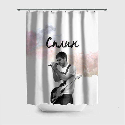 Шторка для ванной Сплин / 3D-принт – фото 1