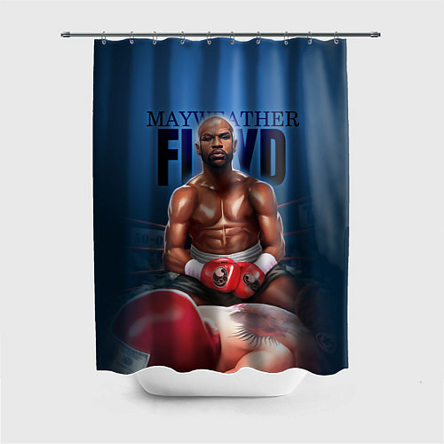 Шторка для ванной Mayweather / 3D-принт – фото 1