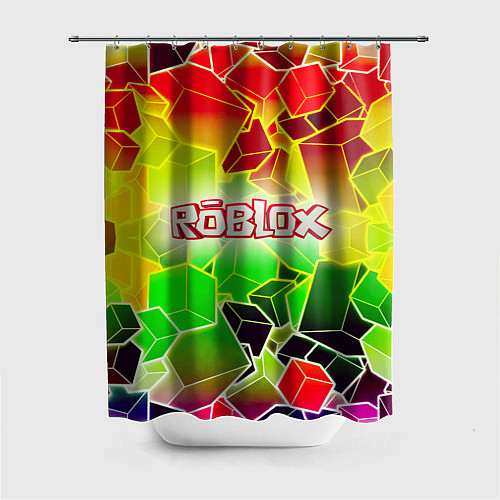 Шторка для ванной Роблокс / 3D-принт – фото 1