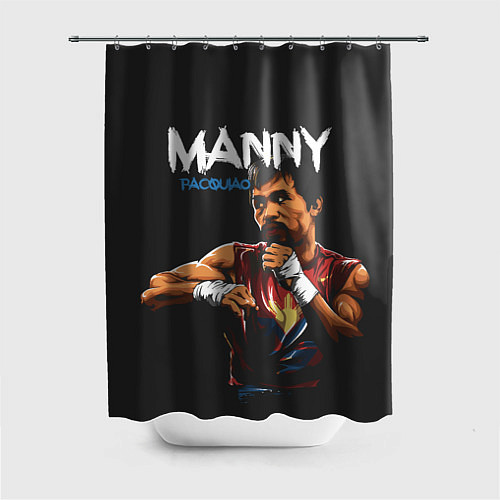 Шторка для ванной Manny / 3D-принт – фото 1