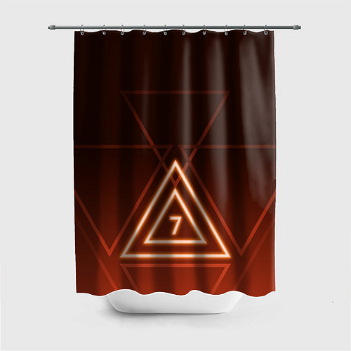 Шторка для ванной Artik & Asti / 3D-принт – фото 1