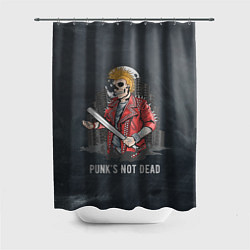 Шторка для душа Punk??s Not Dead, цвет: 3D-принт