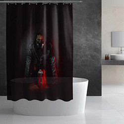 Шторка для душа The Division 2, цвет: 3D-принт — фото 2
