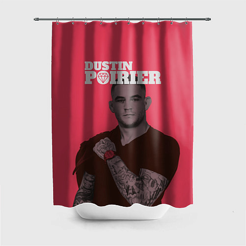 Шторка для ванной Dustin Poirier / 3D-принт – фото 1