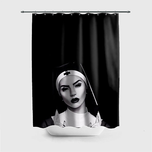 Шторка для ванной МОНАХИНЯ / 3D-принт – фото 1