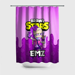 Шторка для душа BRAWL STARS EMZ, цвет: 3D-принт